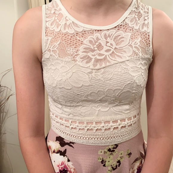 Ardene Women’s Lace and Floral Sleeveless Dress 🌸Size XS - Picture 12 of 17